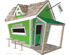 Novedad total en casitas